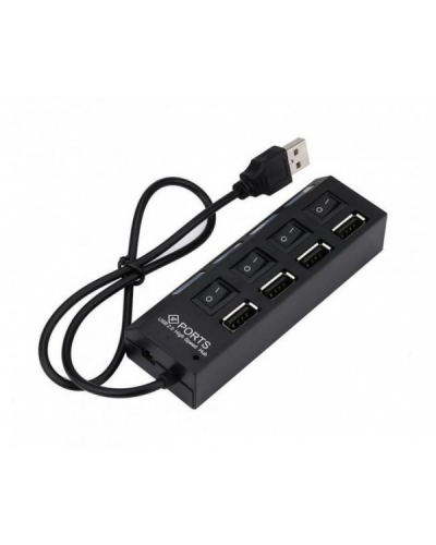 USB HUB на 4 порта с выключателями 2.0