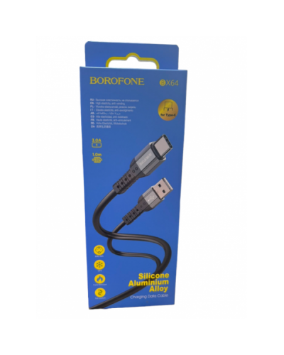 Кабель BOROFONE BX64 3,0A Type-C (360)