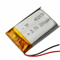 🟢 Аккумулятор полимерный 3,7v 200Mah