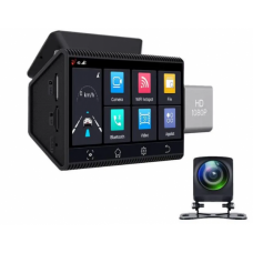 Відеореєстратор DVR K11 2камери ADAS 3" Full HD 4G GPS WiFi BT Android 8.1