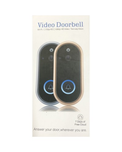 Домофон HD WI-FI Video Doorbell W Бездротова відеокамера