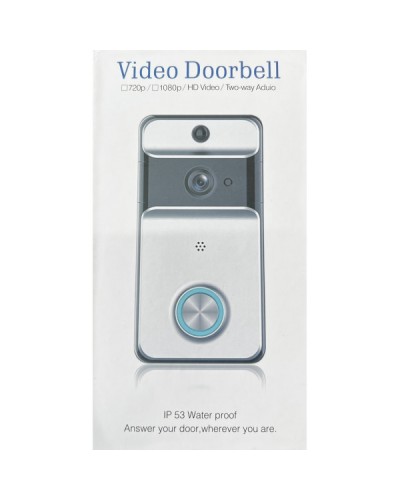 Домофон HD WI-FI Video Doorbell IP53 Water Proof