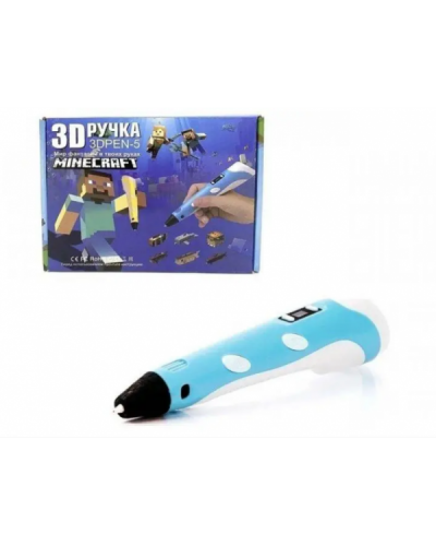 3D ручка з LCD Дисплеєм Майнкрафт 3D PEN-5 LK202210-2 (50)