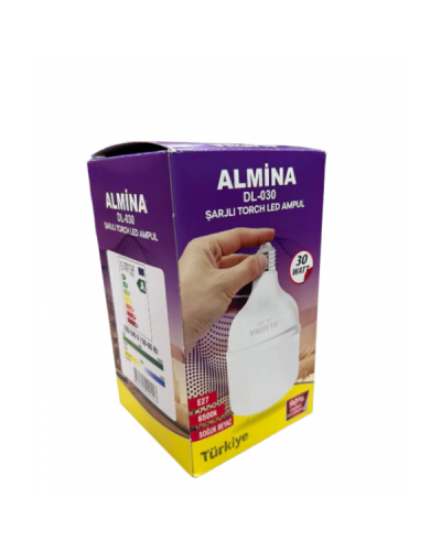 Фонарик лампочка ALMINA DL-030 30W