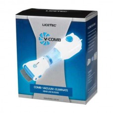 Электрическая расческа для удаления вшей и блох V-Comb Licetec у животных LK202312-3 (60)
