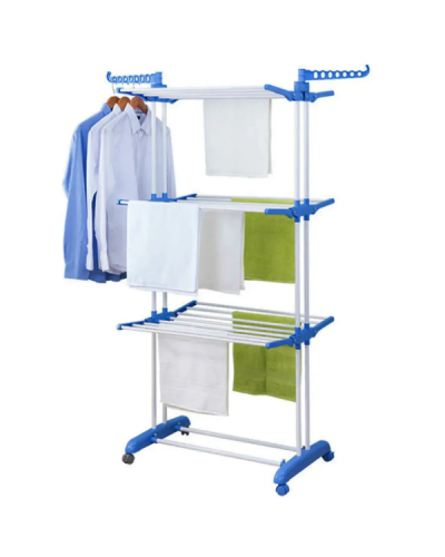 Сушилка для белья THREE TIER CLOTHES HANGER RACK (40кг) KL202312-7 (6)