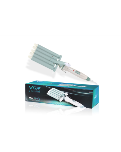 Плойка пять волн VGR V-597 стайлер с керамическим покрытием плойка для завивки волос с ионизацией (40)
