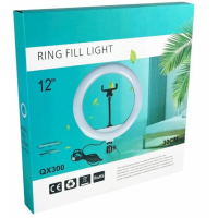 Лампа кільцева RING FILL LIGHT QX300 30см LK202301-31 (30)