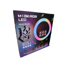 Лампа кольцевая YYKMJ18 RGB (20)