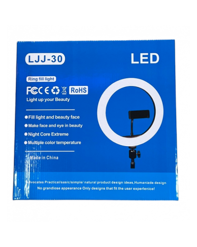 Лампа кільцева LJJ-30 RING FILL LIGHT 30 см (40)