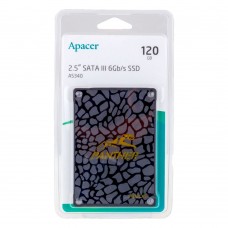 SSD Диск Apacer AS340 120GB 2.5" 7mm SATAIII Standard (AP120GAS340G-1)