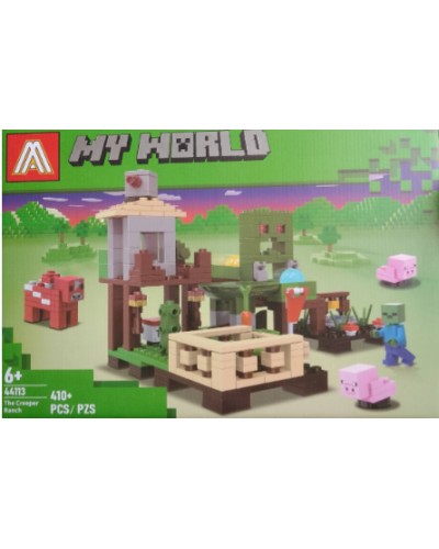 Конструктор My WORLD 410 деталей