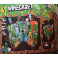 🟢 Конструктор Minecraft 866 деталей