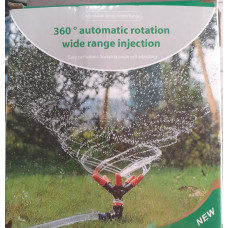 🟢 Автоматическое вращение разбрызгиватель с шипом 360° automatic rotation wide range injection