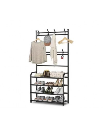 Универсальная вешалка для одежды new simple floor clothes rack size 60x29.5x151 см