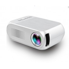 🟢 Портативный проектор Projector LED UTM YG-320 Встроенный динамик Silver