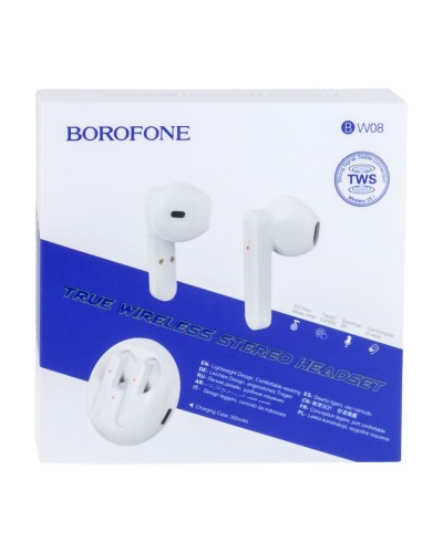 Bluetooth Стерео Гарнітура Borofone BW08 TWS