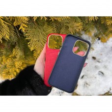 Чехол Leather Case Gold Buttons для iPhone 13