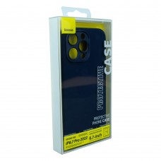 Чехол Baseus Liquid Silica Gel Case+Glass 0.22mm для iPhone 14 Pro ARYT001703