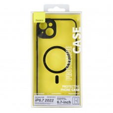 Чехол Baseus Frame Series Magnetic Case+Glass 0.22mm для iPhone 14 Plus ARJT030001