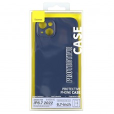 Чехол Baseus Liquid Silica Gel Case+Glass 0.22mm для iPhone 14 Plus ARYT001803