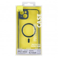 Чехол Baseus Frame Series Magnetic Case+Glass 0.22mm для iPhone 14 Plus ARJT030003