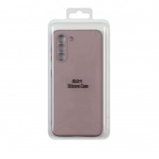 Чохол Silicone Cover Full Camera (A) для Samsung Galaxy S21