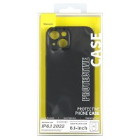 Чохол Baseus Liquid Silica Gel Case+Glass 0.22mm для iPhone 14 ARYT001201