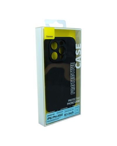 Чохол Baseus Liquid Silica Gel Case+Glass 0.22mm для iPhone 14 Plus ARYT001401