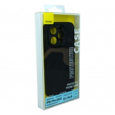 Чехол Baseus Liquid Silica Gel Case+Glass 0.22mm для iPhone 14 Pro Max ARYT001501