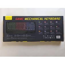 🟢 Механическая клавиатура Ubays AOAS, профессиональная светящаяся игровая клавиатура M-700