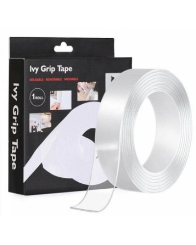 Многоразовая крепежная лента Ivy Grip Tape (длина 3 м, ширина 30 мм, толщина 2 мм) (200)