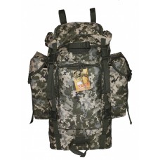 Туристический армейский крепкий рюкзак на 75 литров пиксель