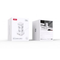 Мережевий Подовжувач XO WL21 Tower Shaped 8AC socket+3USB-A+1USB-C 2m