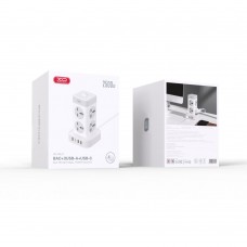 Сетевой Удлинитель XO WL21 Tower Shaped 8AC socket+3USB-A+1USB-C 2m