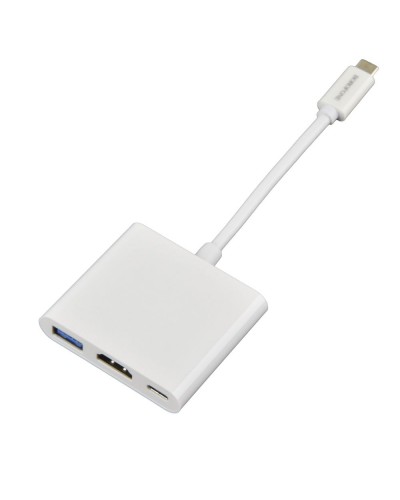 Переходник Borofone DH4 Type-C converter(Type-C to USB3.0+HDMI+PD)