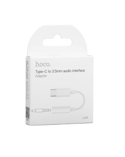 Переходник Hoco LS35 Type-C to 3.5mm digital audio converter