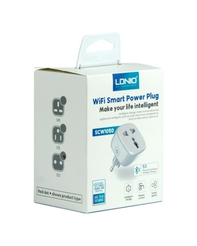 Смарт Розетка WiFI Smart Power Plug LDNIO SCW1050 Мят.упак.