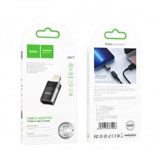 Переходник Hoco UA17 iP Male to Type-C female USB2.0 adapter