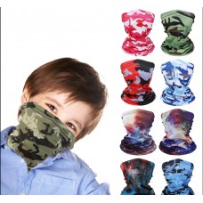 🟢 Детская зимняя маска для лица и рта, 1 шт., волшебный шарф, Теплая бандана, гетры тигр, лев, абстракции.