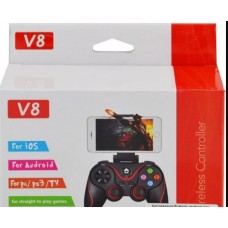 🟢 Беспроводной Bluetooth джойстик для смартфона iOS Android UKC Gen Game V8 Black/Red