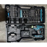 🟢 Гайковерт аккумуляторный безщеточный Makita DTW301 (36V, 5A) с набором инструмента, АКБ гайковерт макита