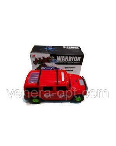 Музыкальный светящийся трансформер Warrior The Racing Pro SBWE