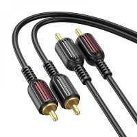 Аудіо Кабель Borofone BL13 dual RCA to dual RCA 1,5M