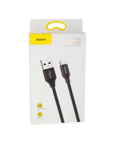 USB Baseus CALYW-B Lightning 0.6m