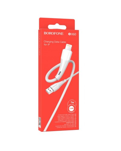 USB Borofone BX60 Superior Lightning 2.4A