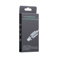 USB Cable Magnetic Clip-On Lightning