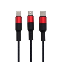 USB Hoco X26 Xpress Charging 3in1