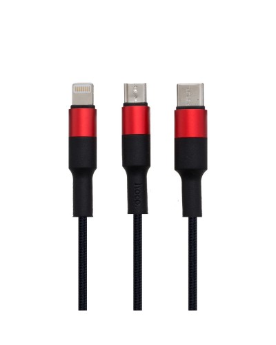 USB Hoco X26 Xpress Charging 3in1