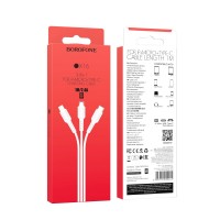 USB Borofone BX16 3-in-1 Easy IP+Micro+Type-C